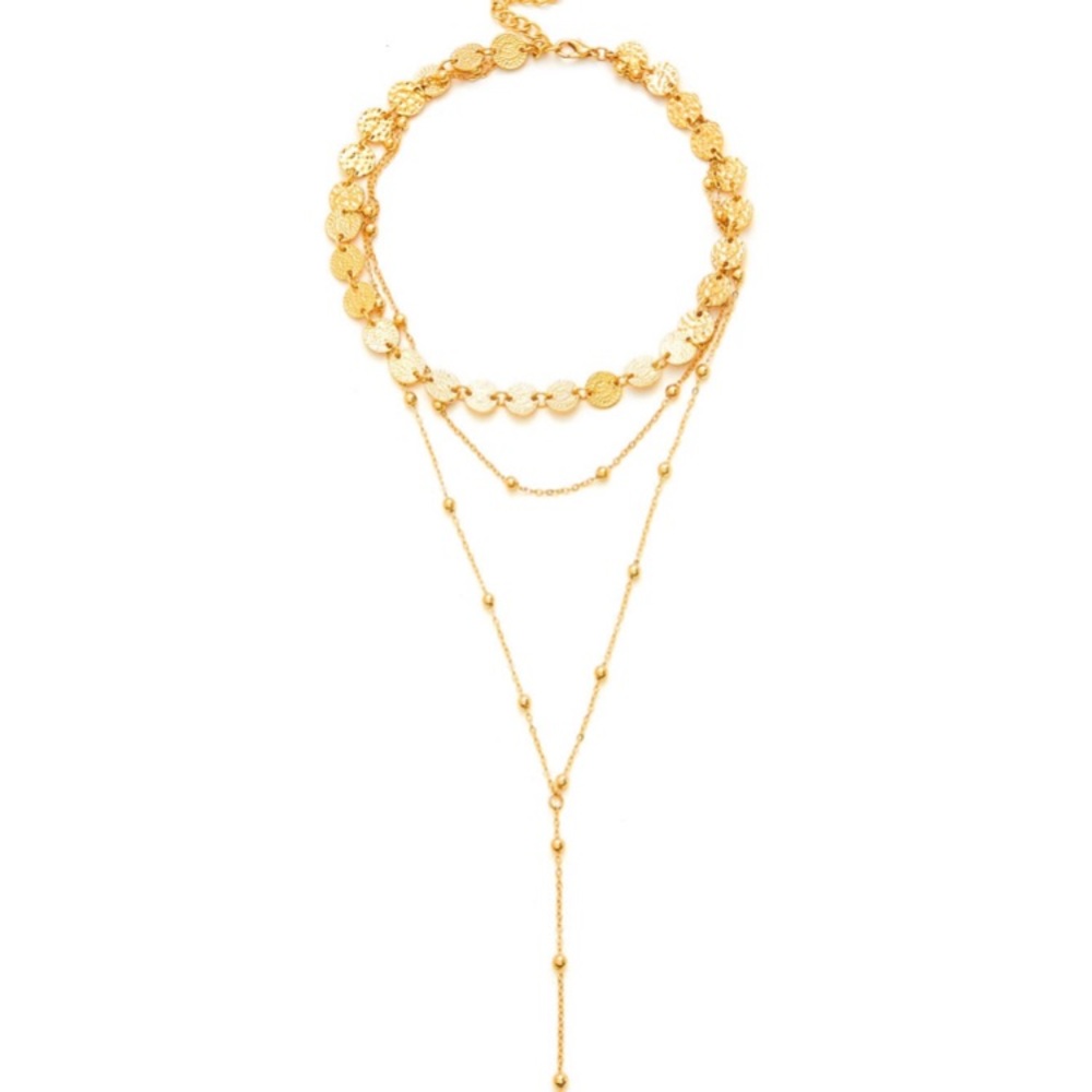 ❗️LAST❗️Gold Layered Chain Necklace - Picture 4 of 5